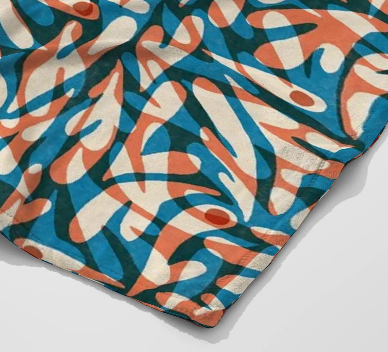 Cyano Pattern No 07 coperta in pile da treechild