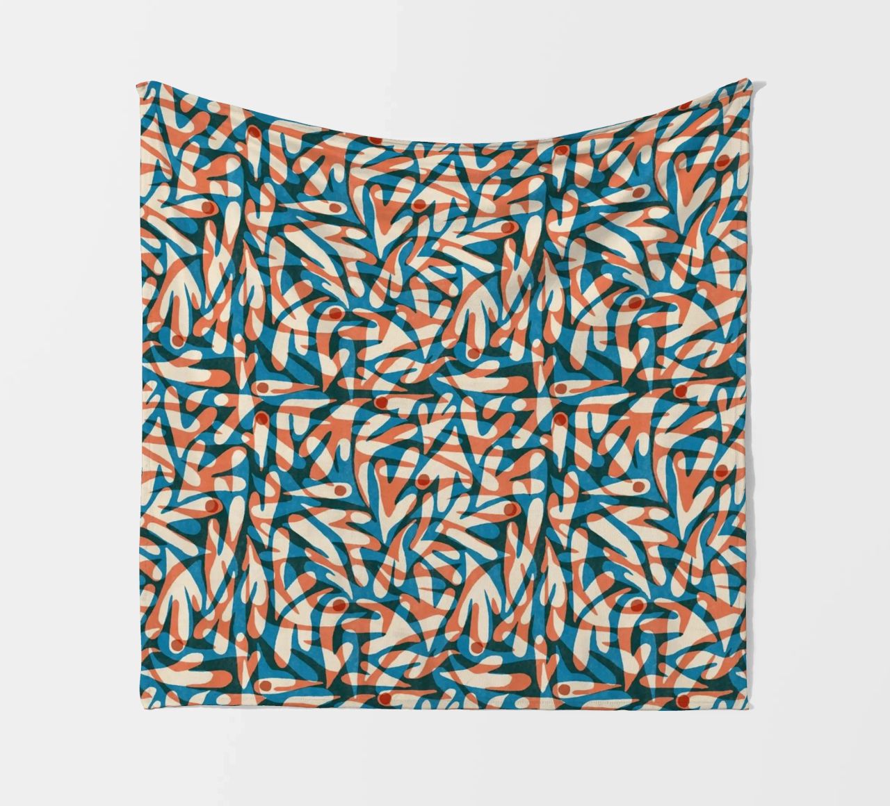 Cyano Pattern No 07 coperta in pile da treechild
