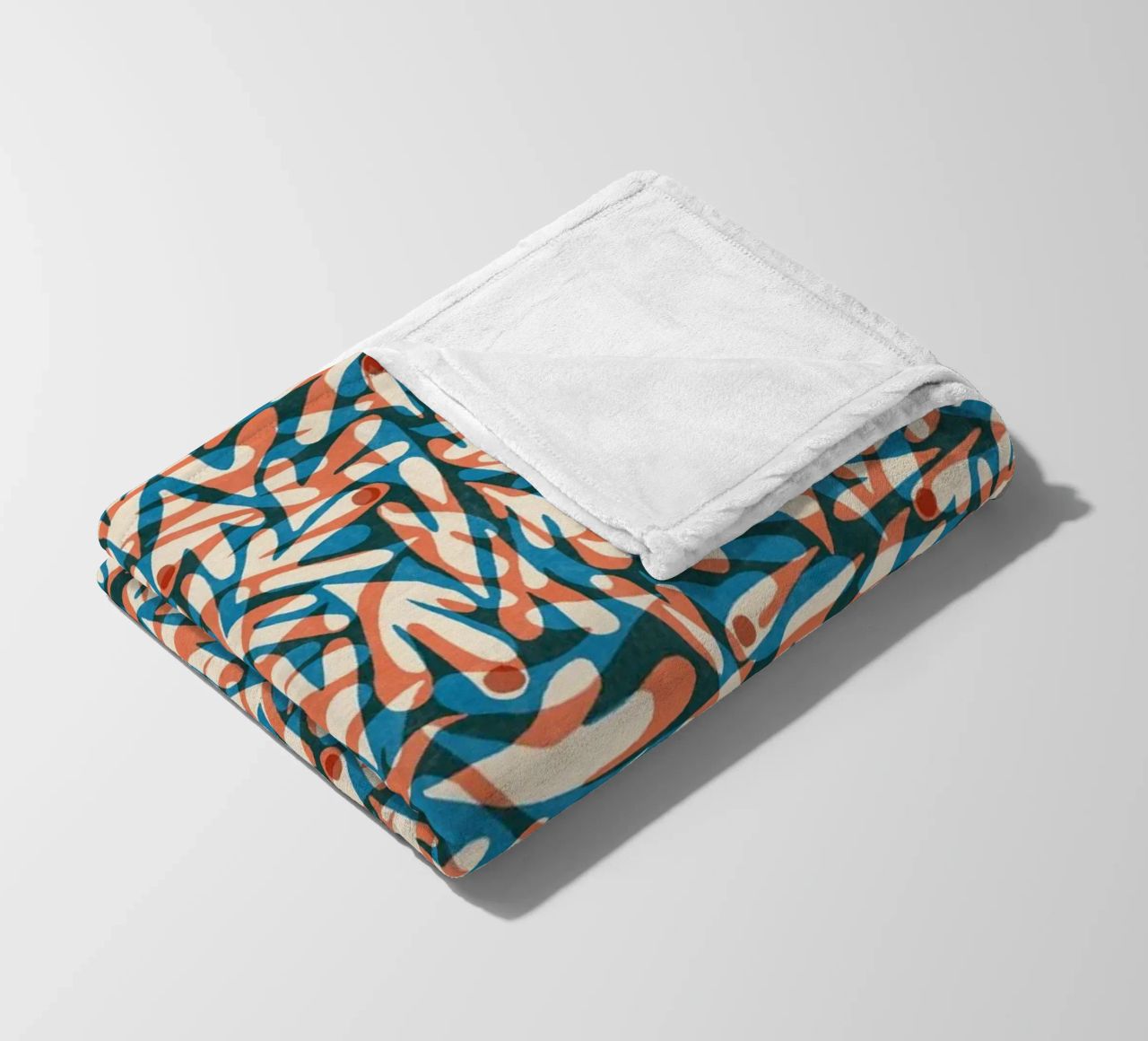 Cyano Pattern No 07 coperta in pile da treechild