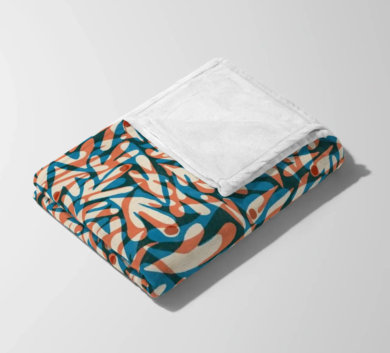 Cyano Pattern No 07 coperta in pile da treechild