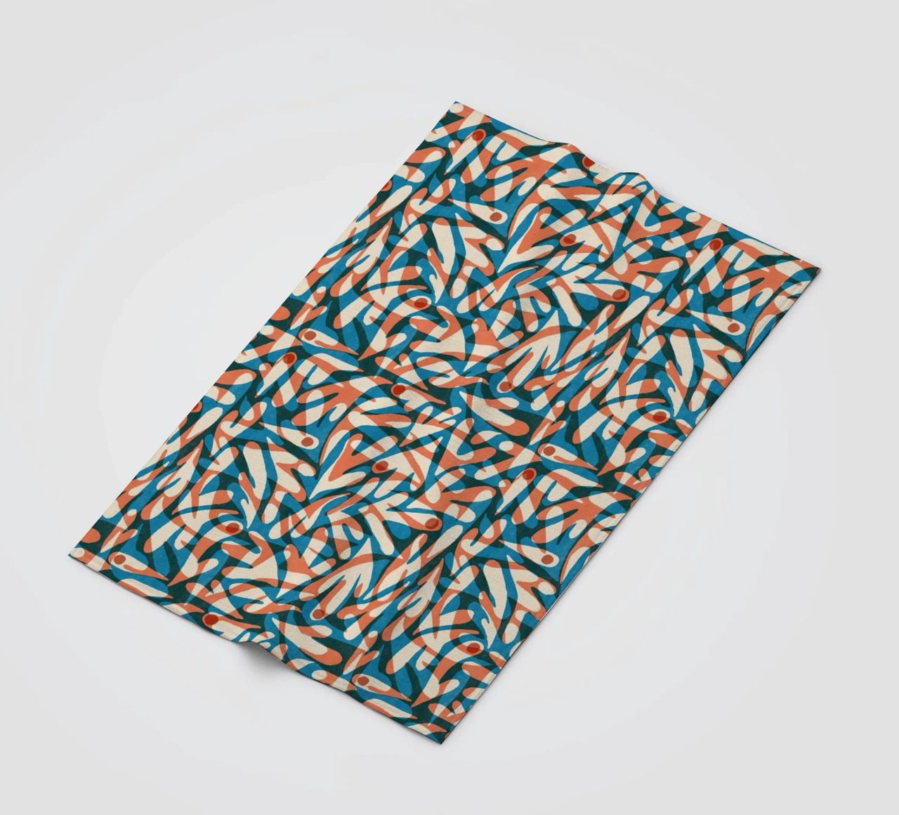 Cyano Pattern No 07 coperta in pile da treechild