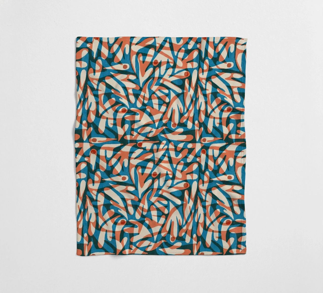 Cyano Pattern No 07 coperta in pile da treechild