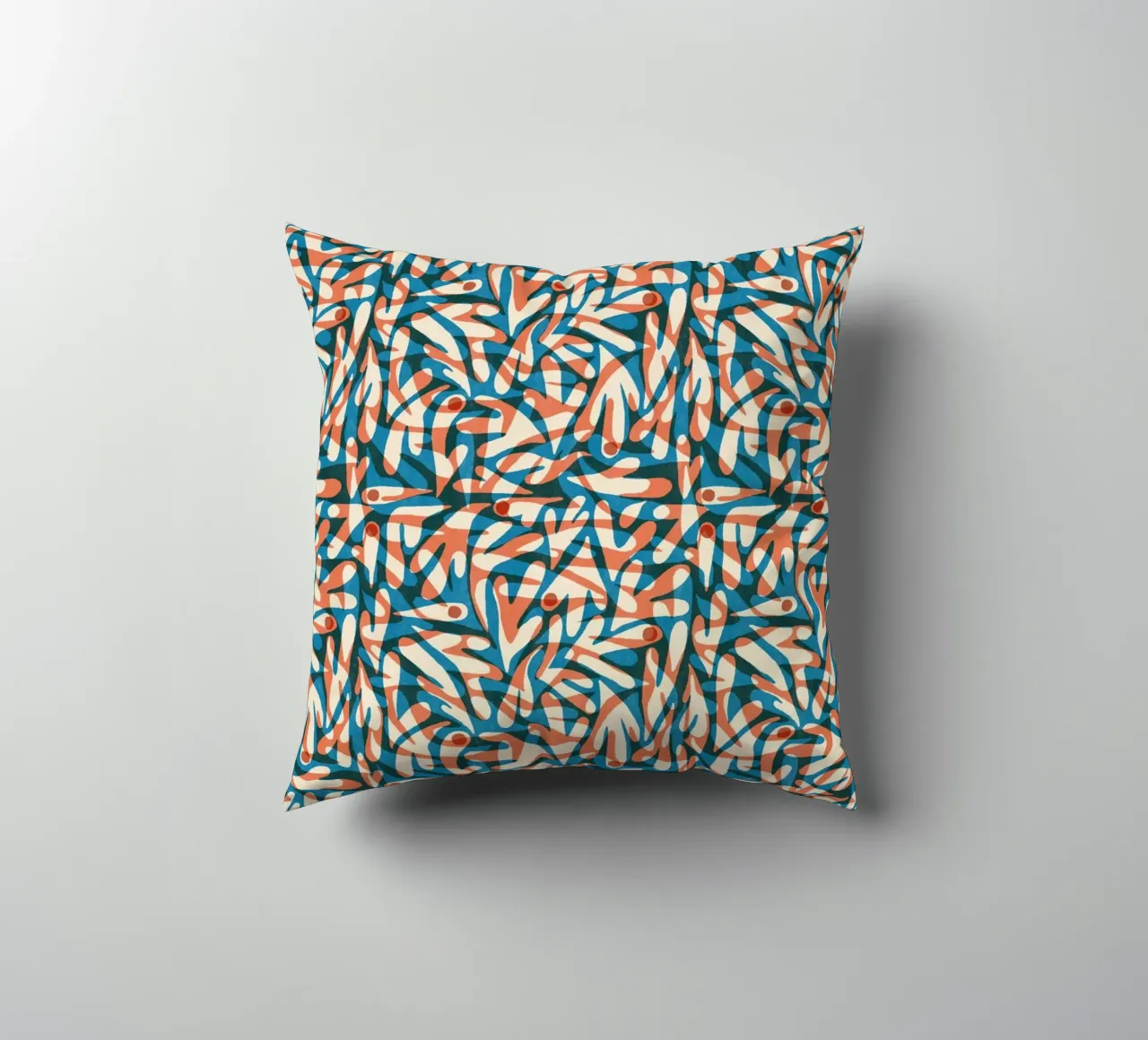 Cyano Pattern No 07 cuscino da treechild