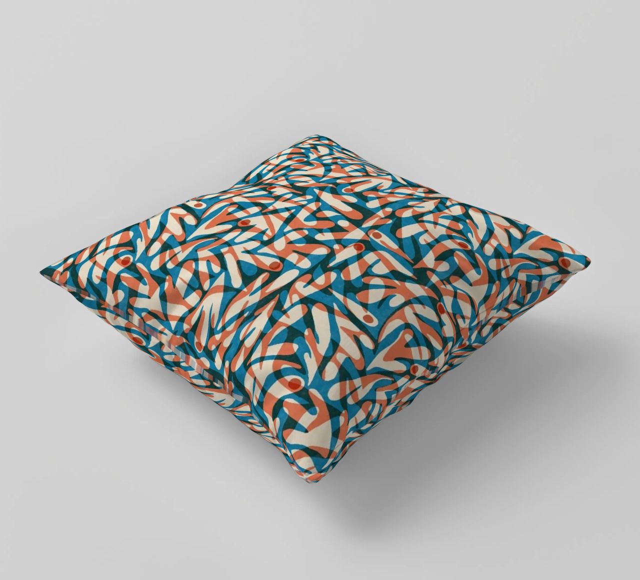 Cyano Pattern No 07 cuscino da treechild