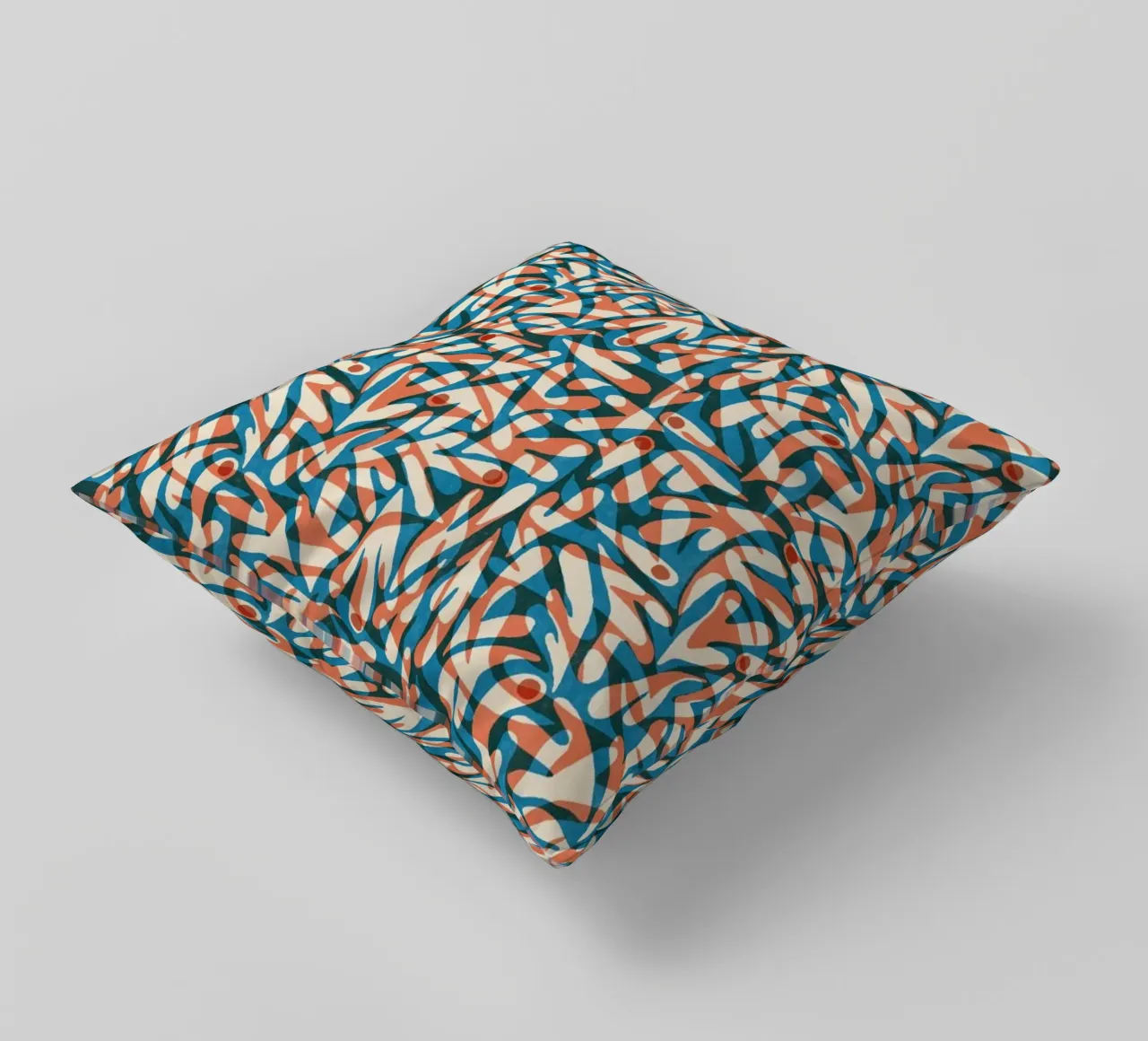 Cyano Pattern No 07 cuscino da treechild