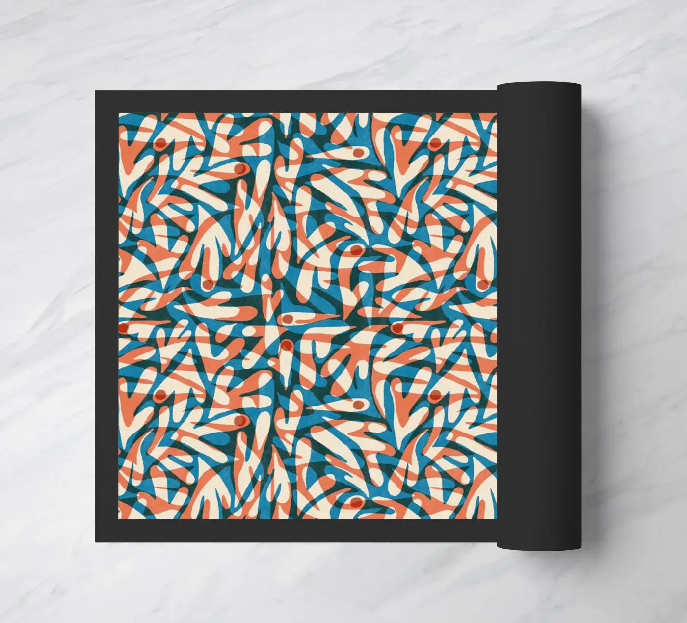 Cyano Pattern No 07 deurmat van treechild