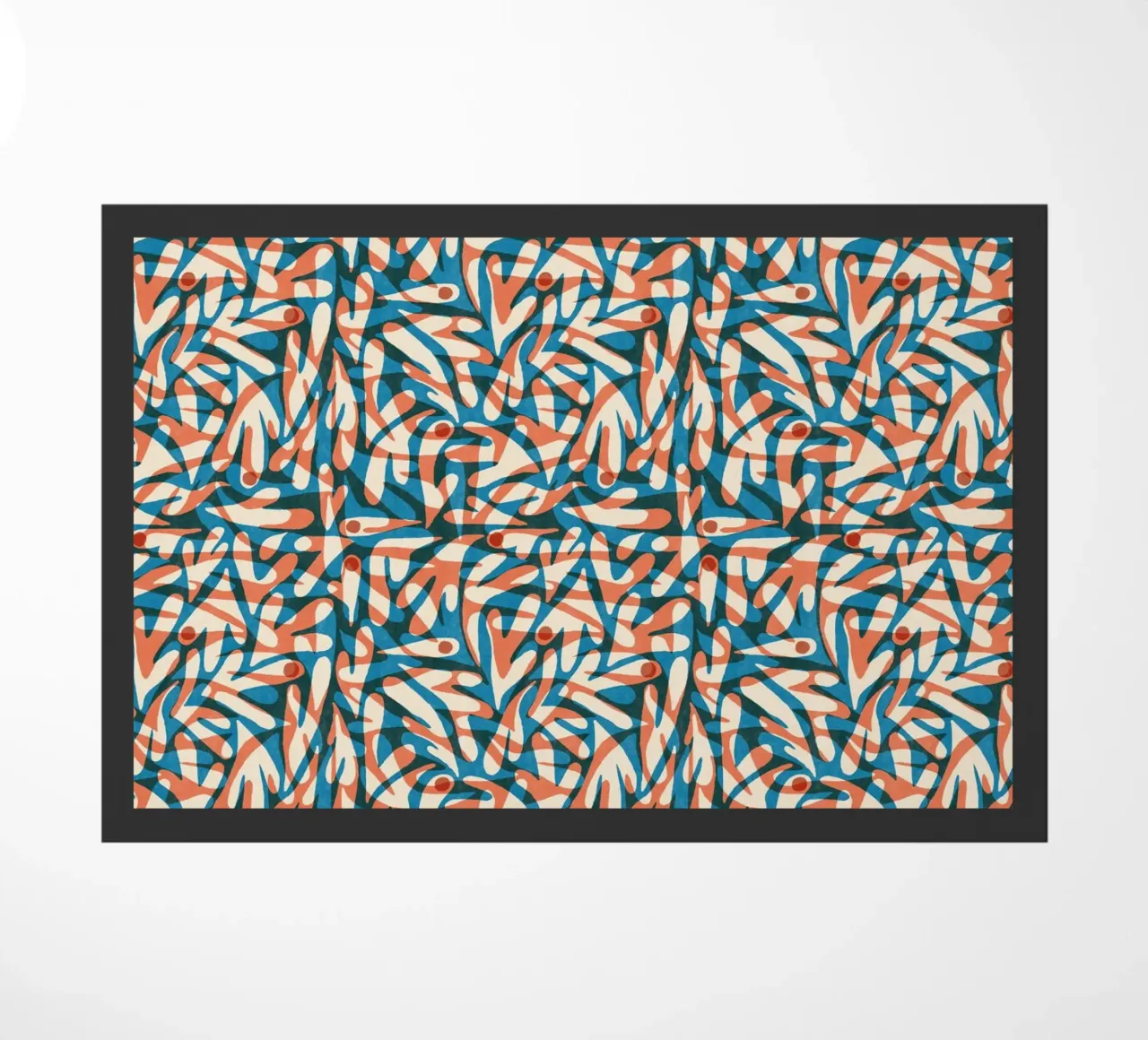 Cyano Pattern No 07 zerbino da treechild