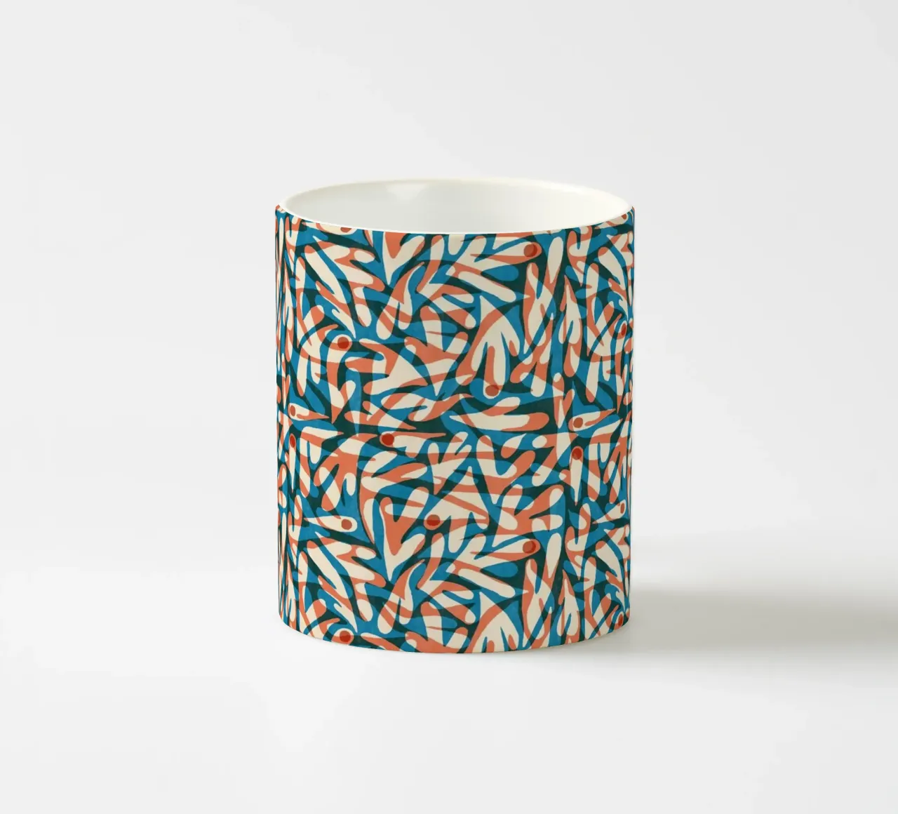 Cyano Pattern No 07 tazza in ceramica da treechild