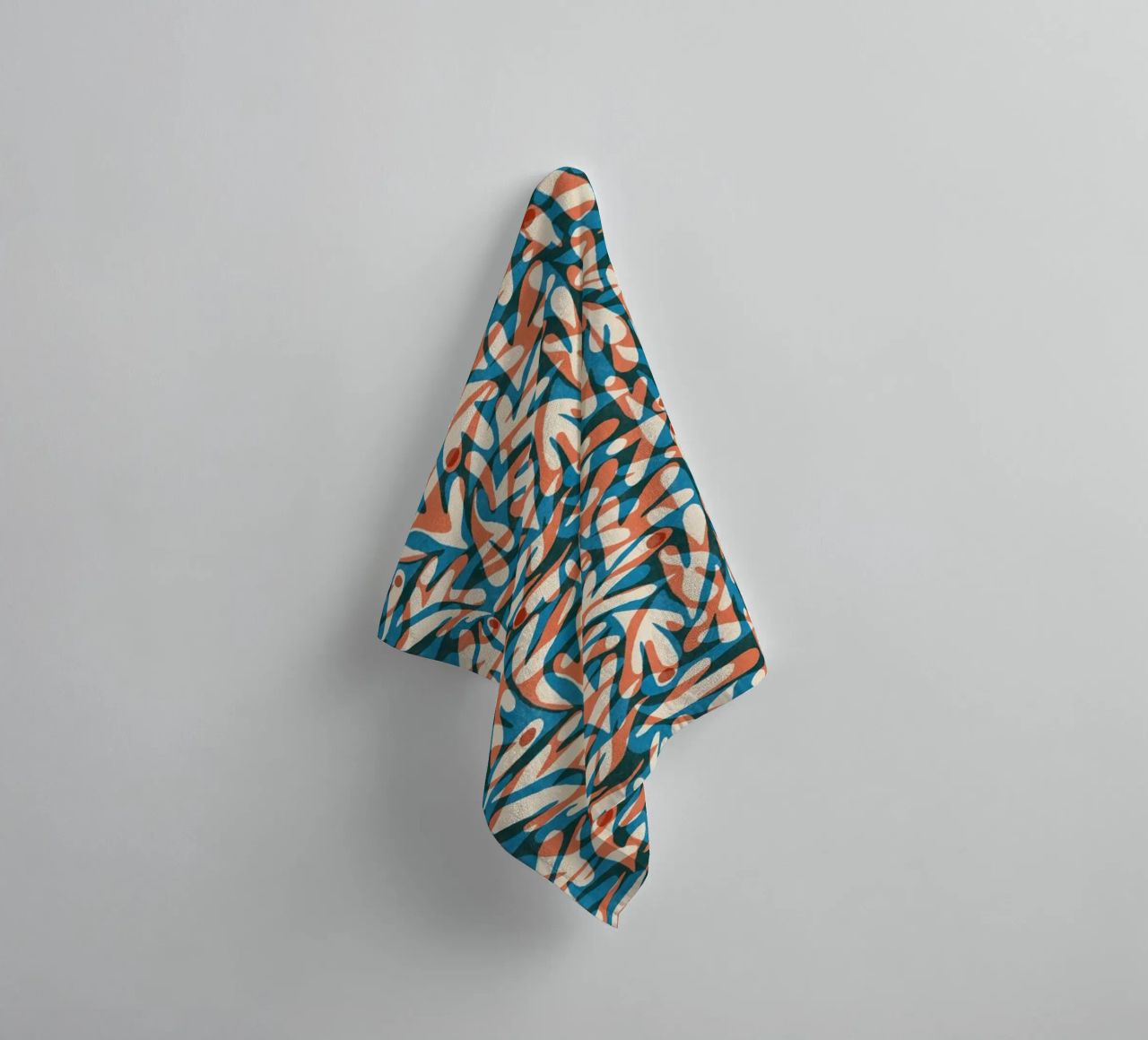 Cyano Pattern No 07 asciugamano da bagno da treechild