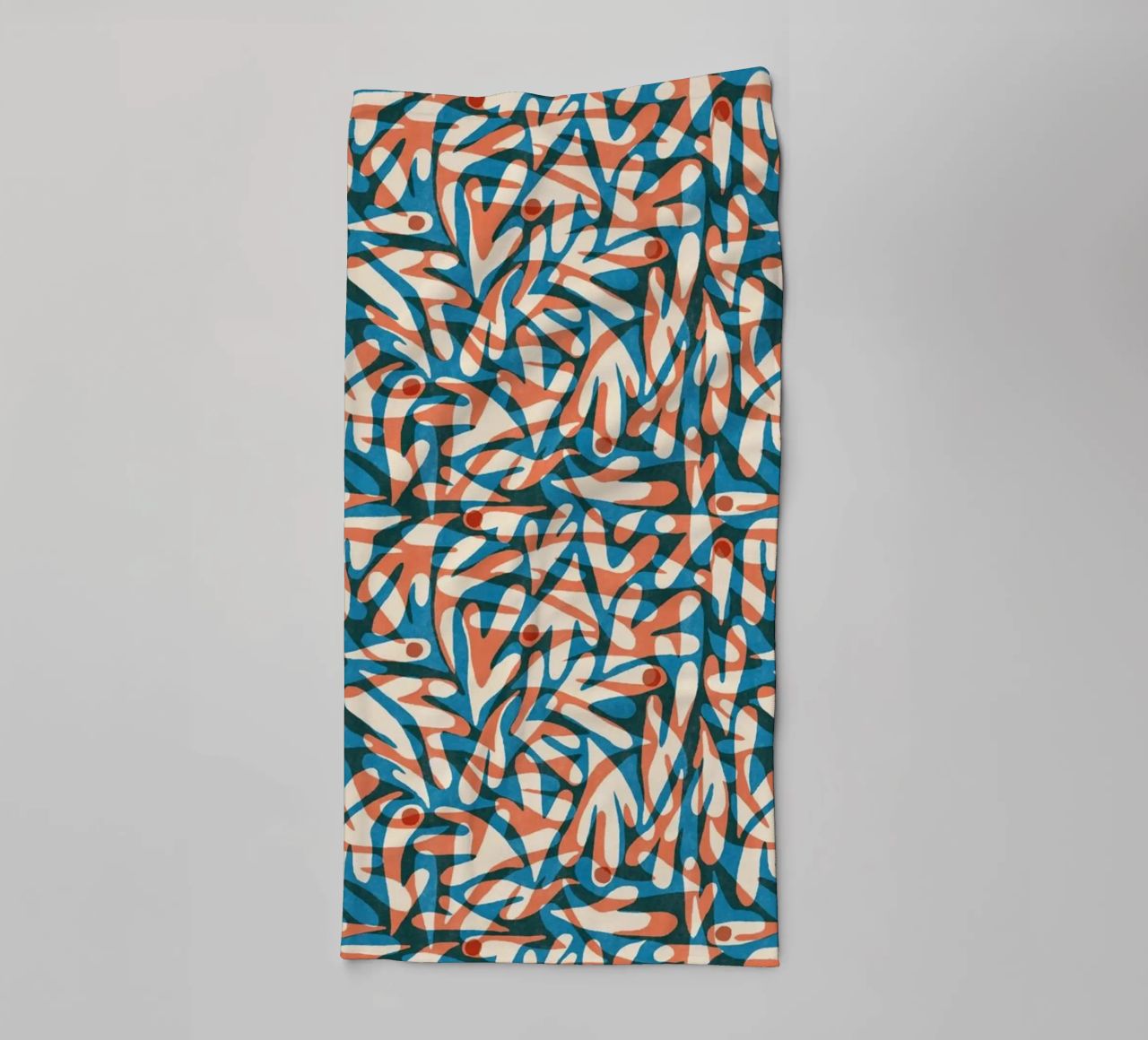 Cyano Pattern No 07 asciugamano da bagno da treechild