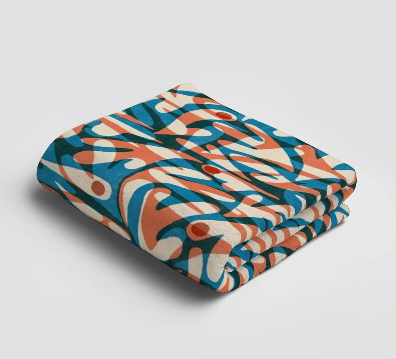 Cyano Pattern No 07 asciugamano da bagno da treechild