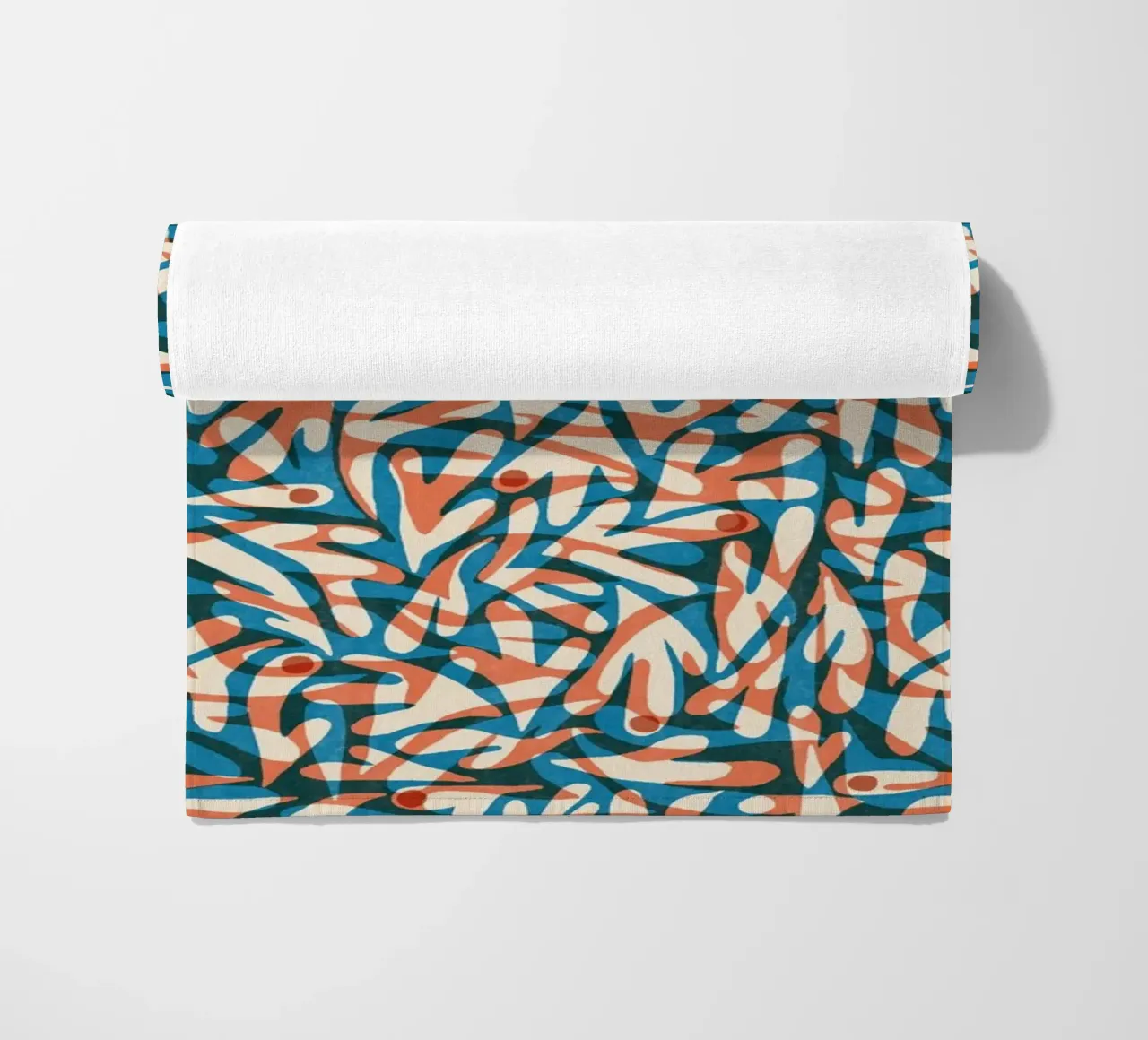 Cyano Pattern No 07 telo mare da treechild