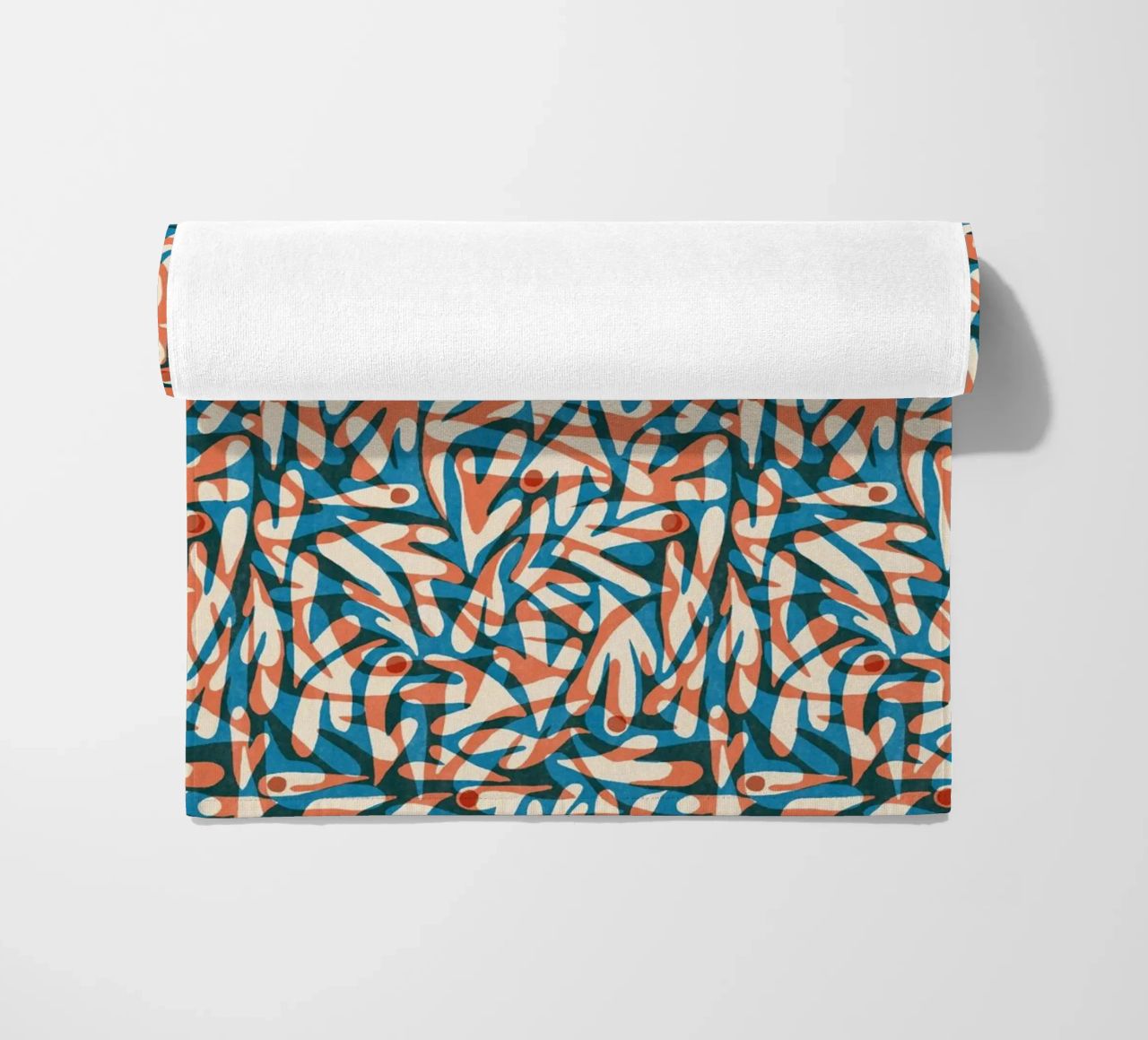 Cyano Pattern No 07 telo mare da treechild