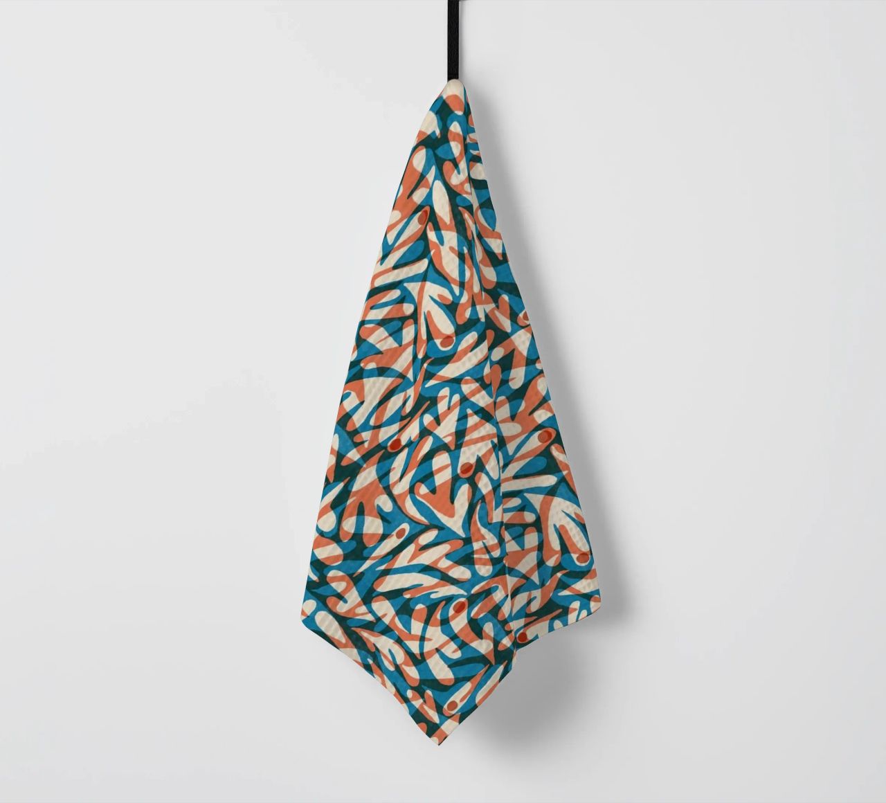 Cyano Pattern No 07 canovaccio da cucina da treechild