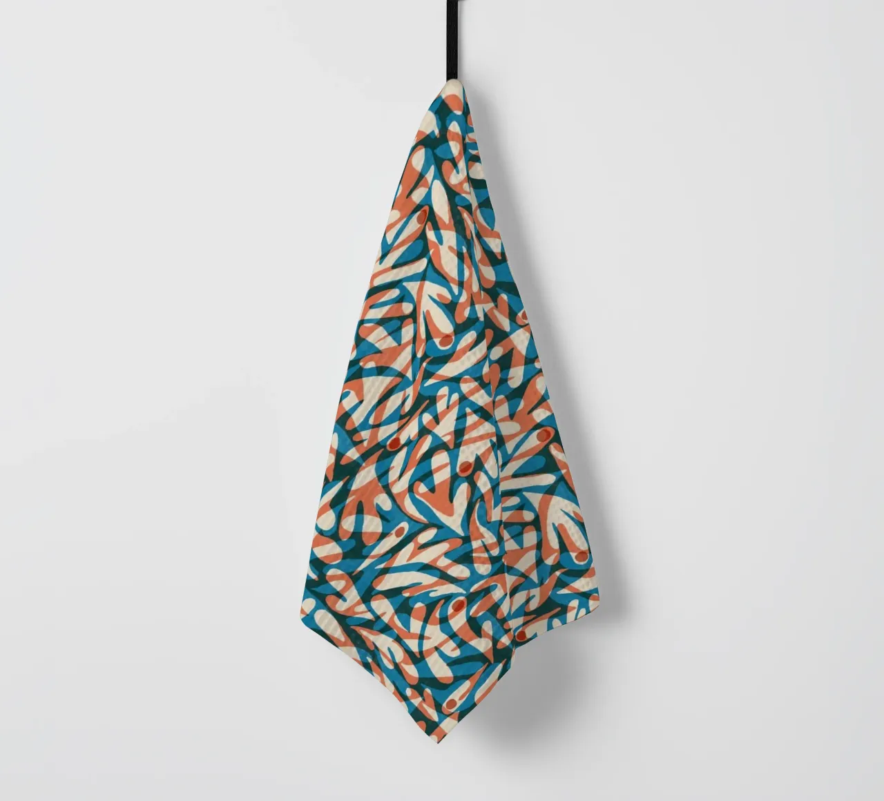 Cyano Pattern No 07 canovaccio da cucina da treechild