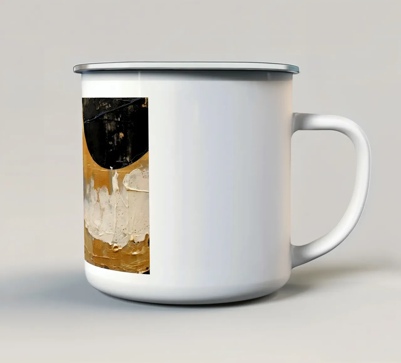 Arte da parete di Imagine tazza in smalto da Imagine
