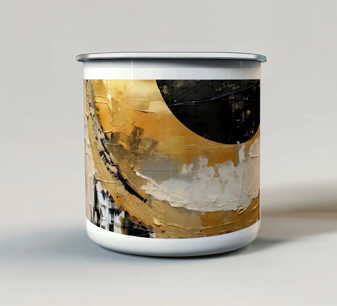 Arte da parete di Imagine tazza in smalto da Imagine