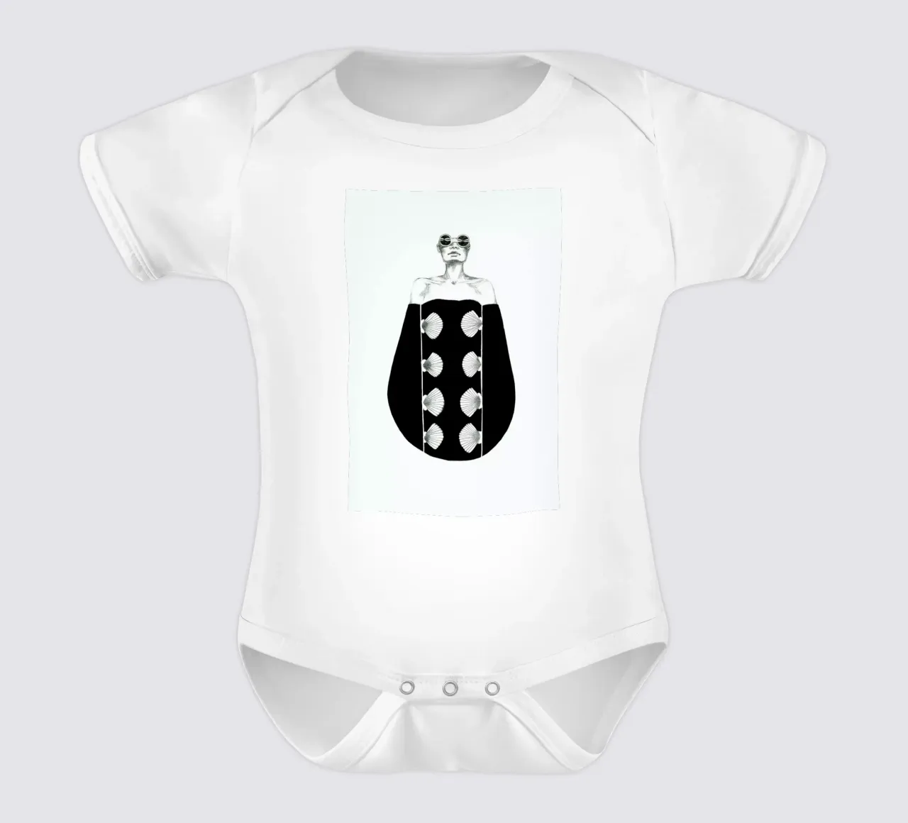 B3 body neonato maniche corte da youdesignme