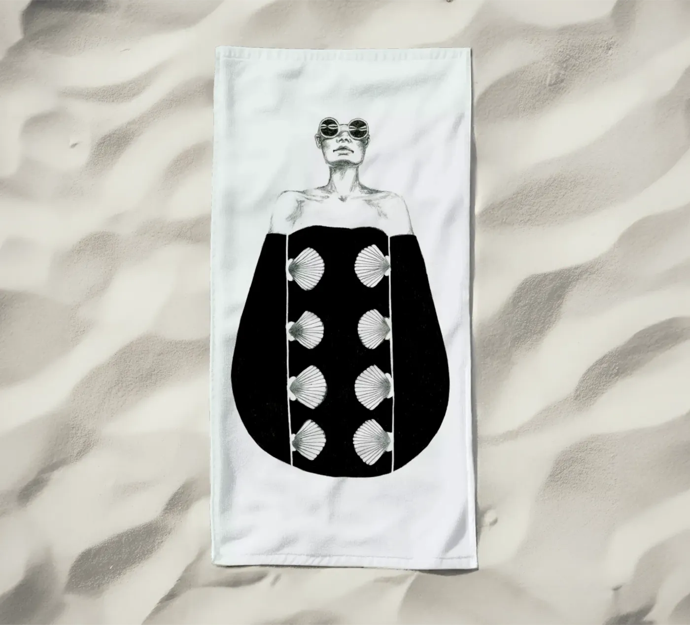 B3 beach towel by youdesignme