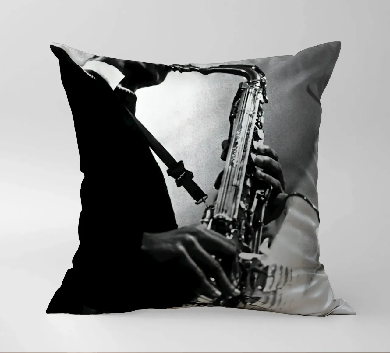 Il sassofonista Ornette Coleman C. 1959 cuscino da williamsshop