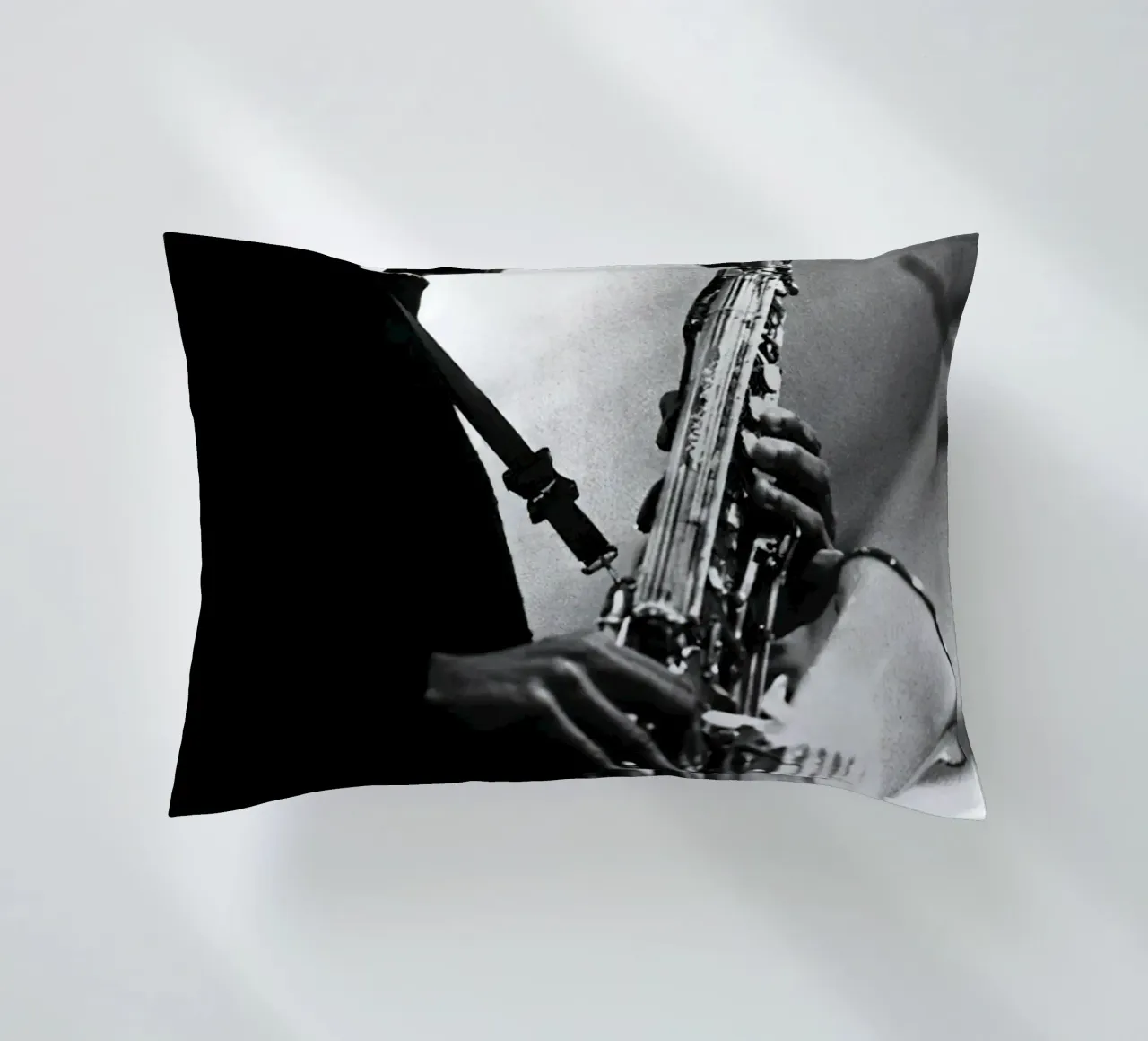 Il sassofonista Ornette Coleman C. 1959 cuscino da williamsshop