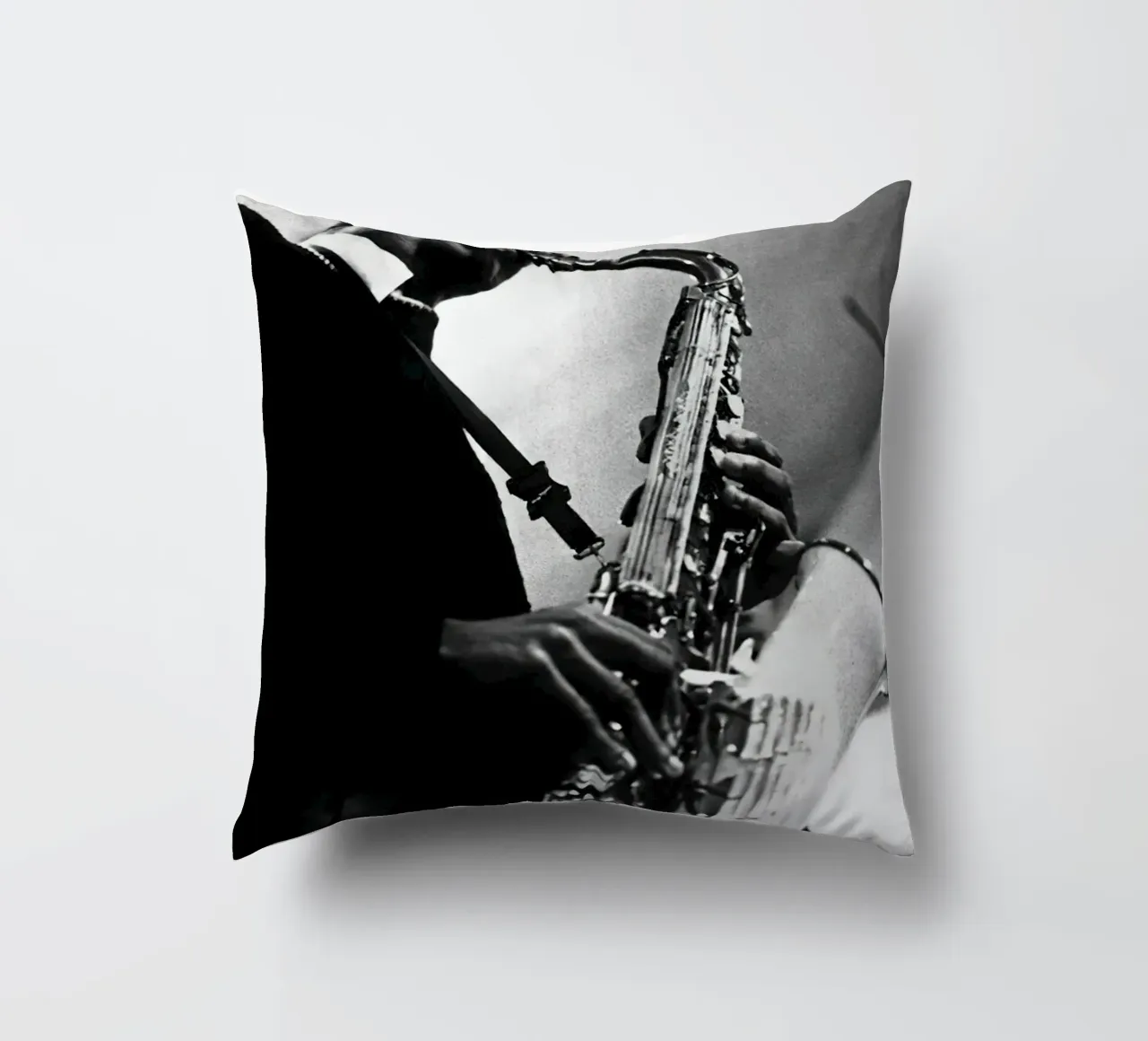 Il sassofonista Ornette Coleman C. 1959 cuscino da williamsshop