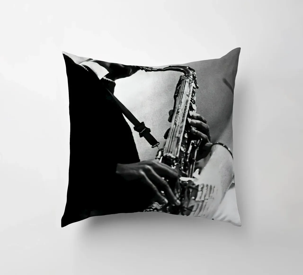 Il sassofonista Ornette Coleman C. 1959 cuscino da williamsshop