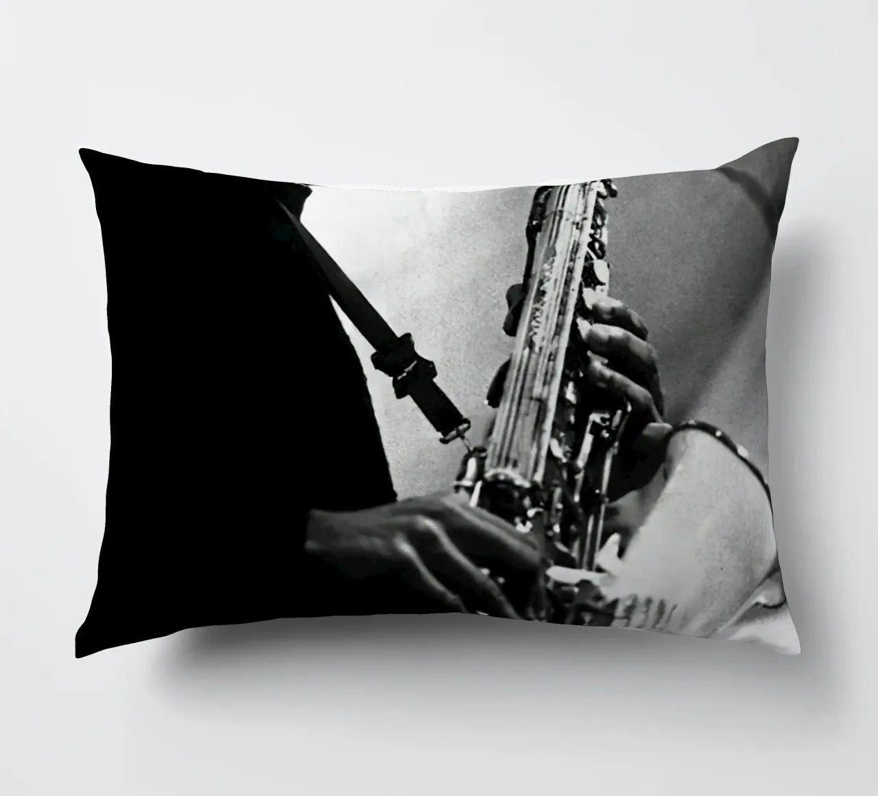 Il sassofonista Ornette Coleman C. 1959 cuscino da williamsshop