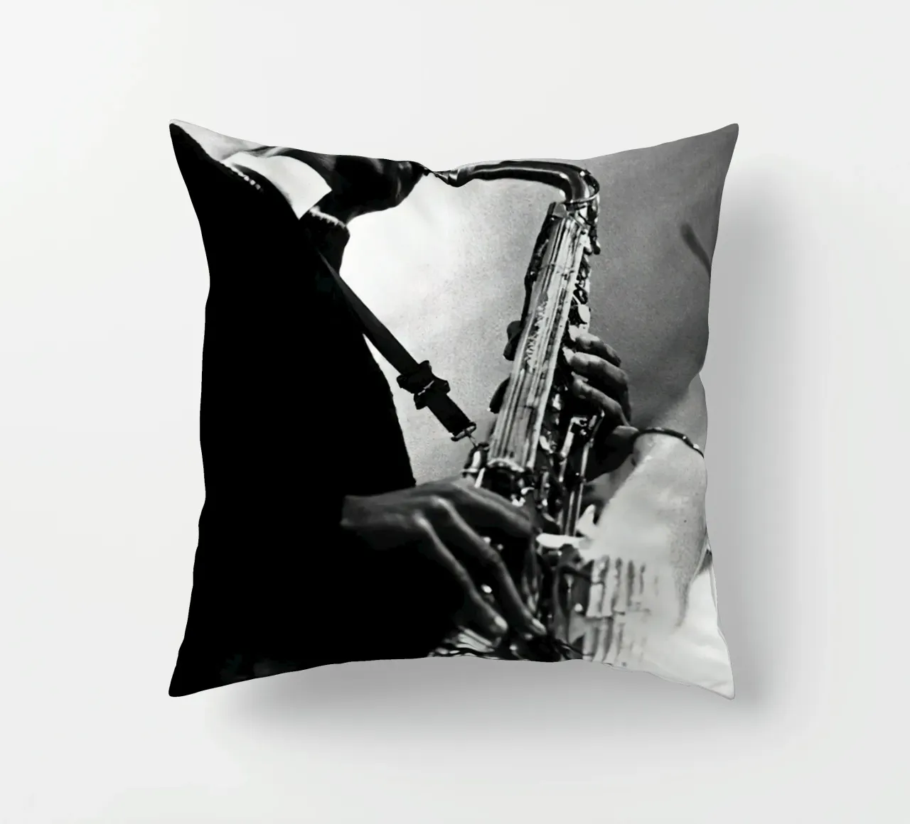 Il sassofonista Ornette Coleman C. 1959 cuscino da williamsshop