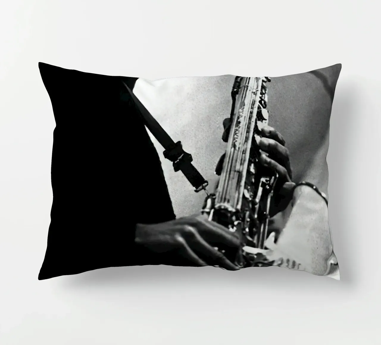 Il sassofonista Ornette Coleman C. 1959 cuscino da williamsshop