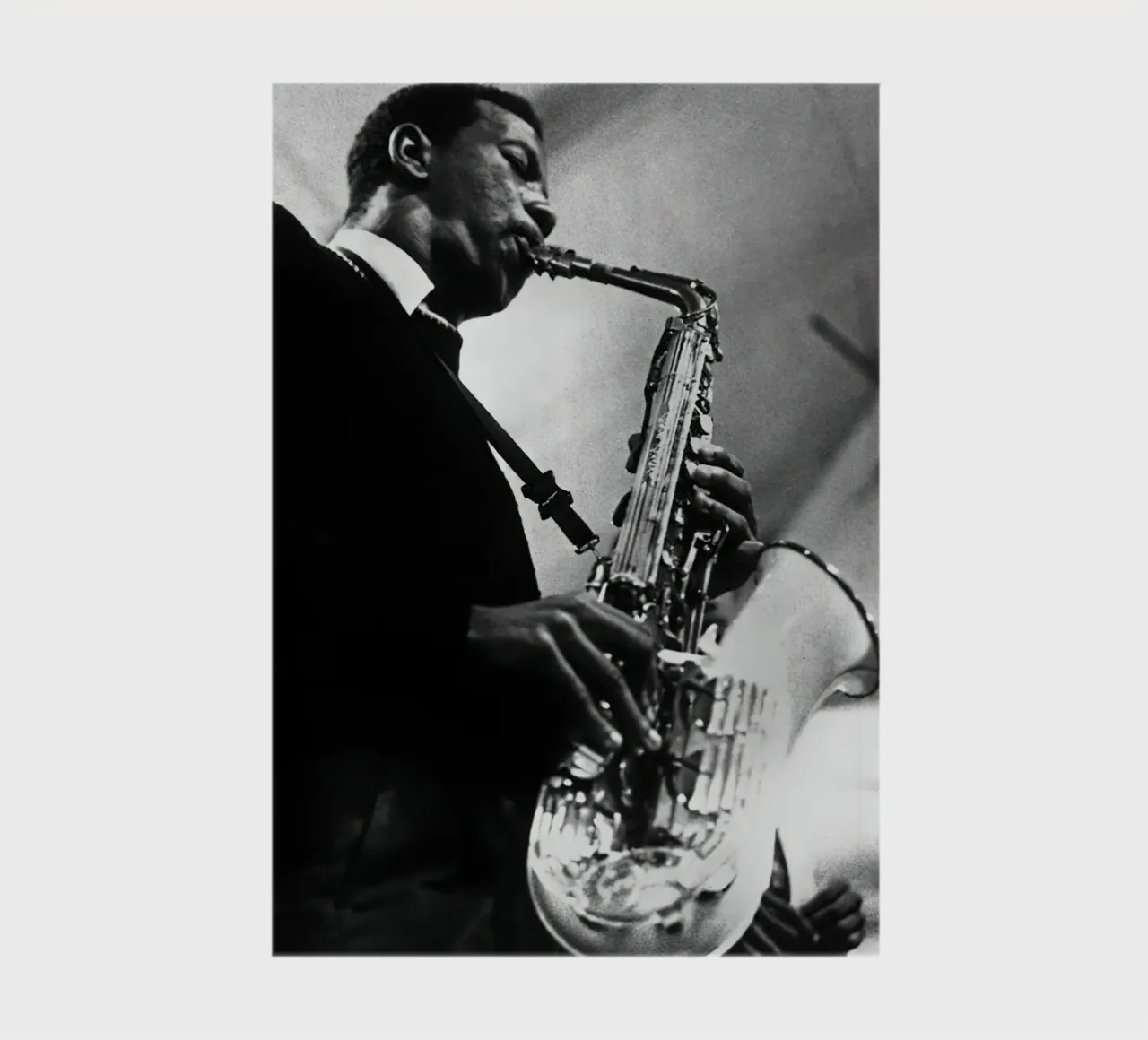 Saxophonist Ornette Coleman C. 1959 notebook by williamsshop