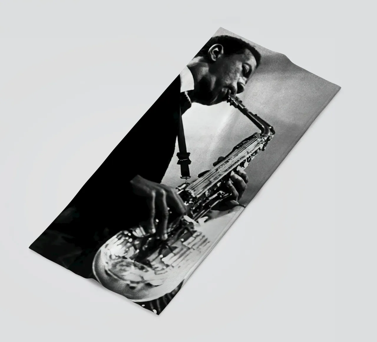 Il sassofonista Ornette Coleman C. 1959 telo mare da williamsshop