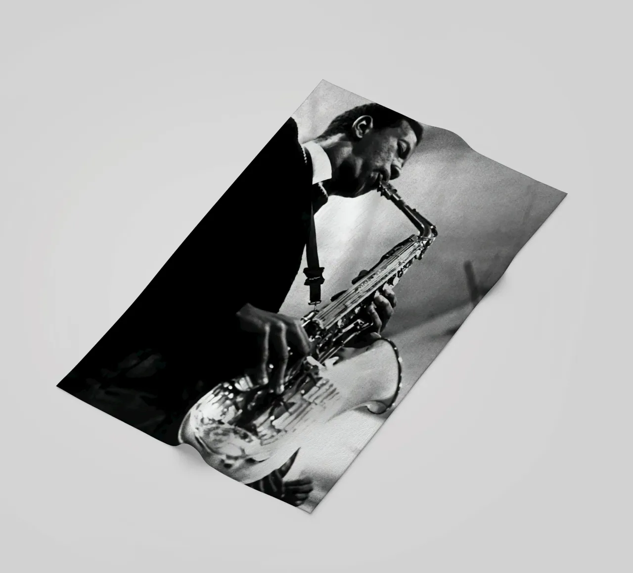 Il sassofonista Ornette Coleman C. 1959 telo mare da williamsshop