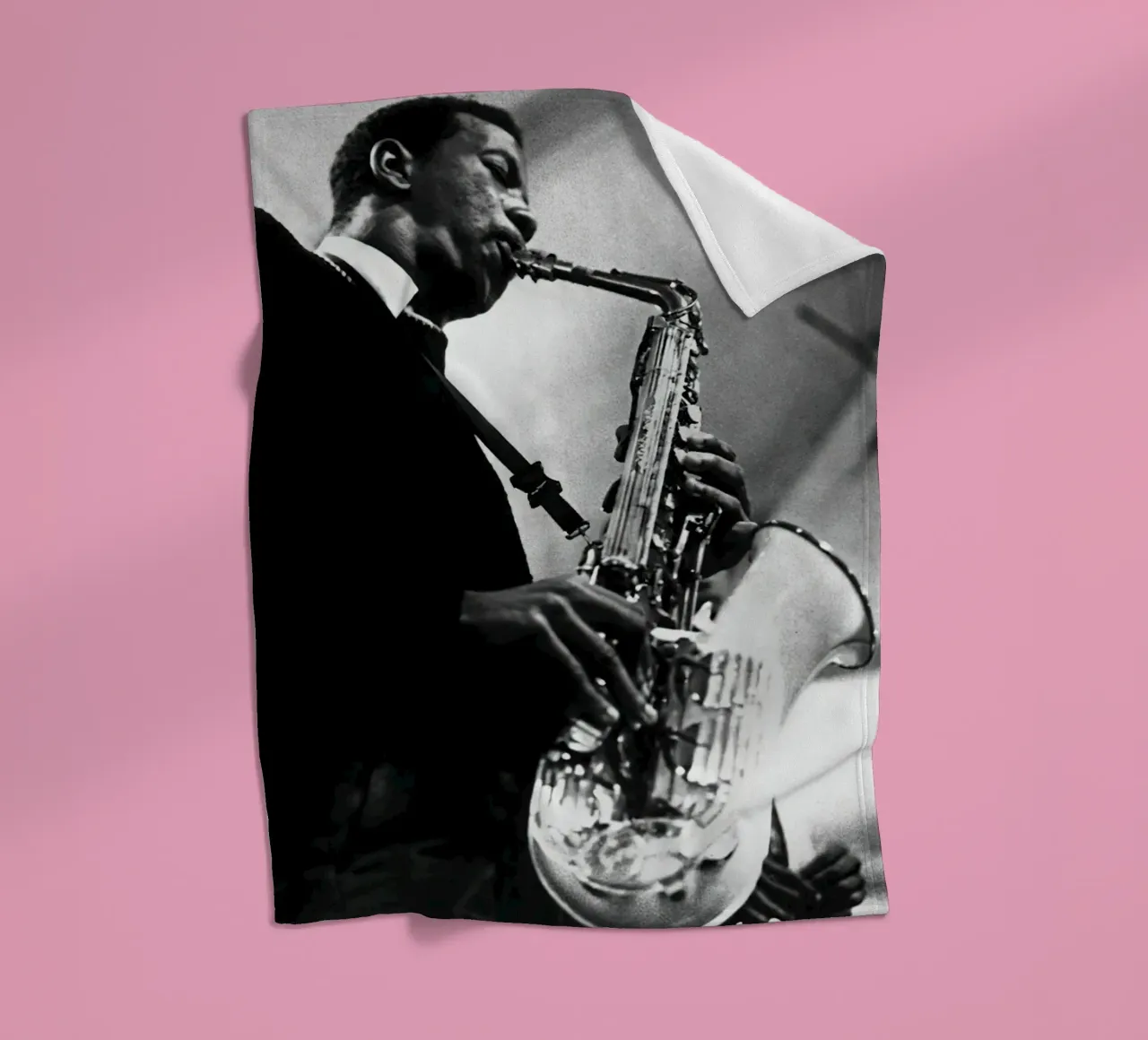 Il sassofonista Ornette Coleman C. 1959 coperta in pile da williamsshop