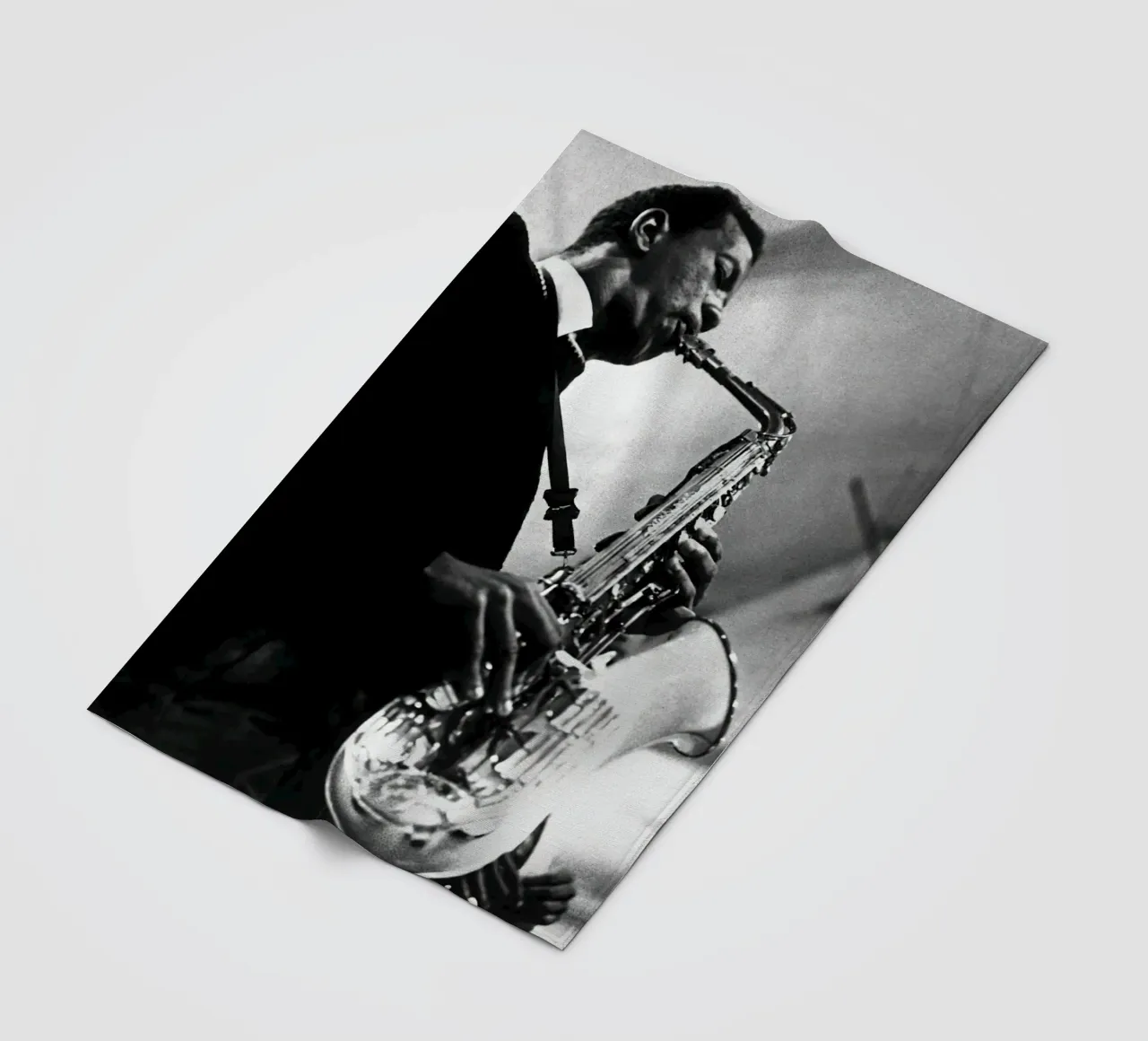 Il sassofonista Ornette Coleman C. 1959 coperta in pile da williamsshop
