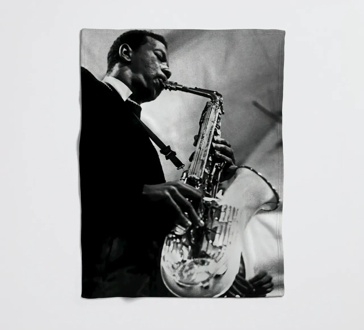 Il sassofonista Ornette Coleman C. 1959 coperta in pile da williamsshop