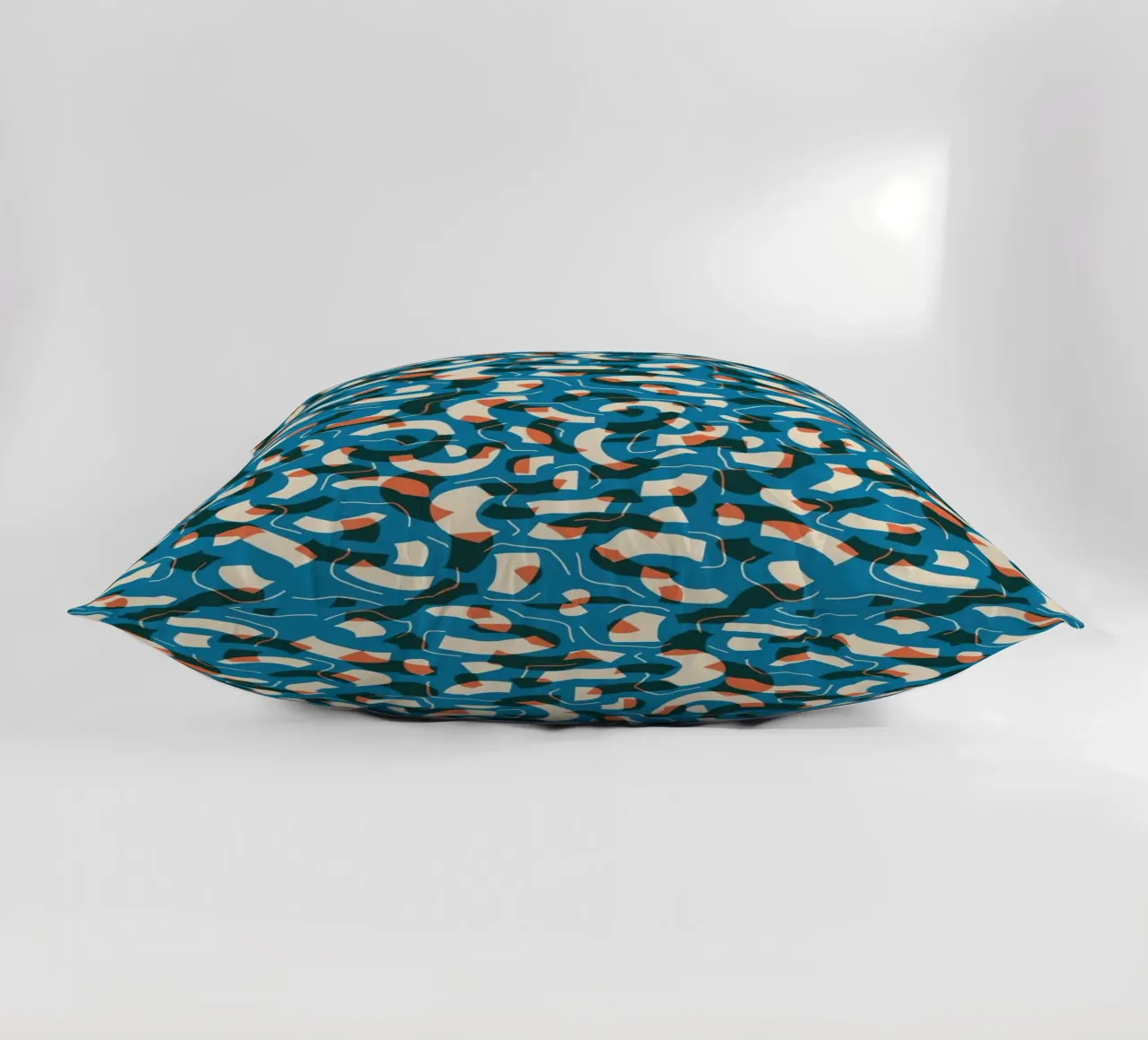 Cyano Pattern No 08 Kissen von treechild