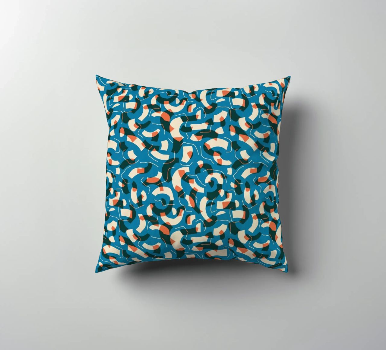 Cyano Pattern No 08 cuscino da treechild