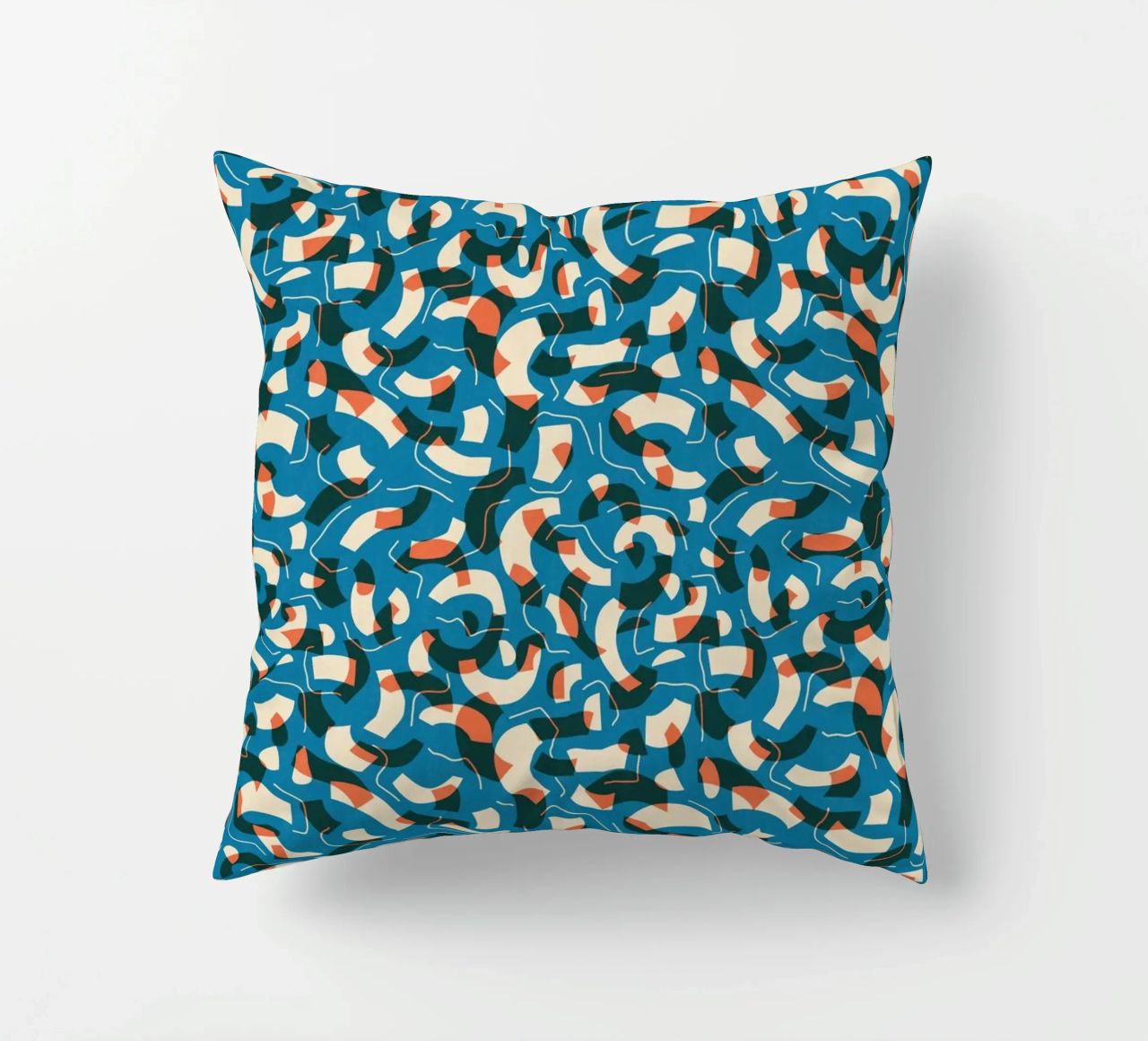 Cyano Pattern No 08 cuscino da treechild