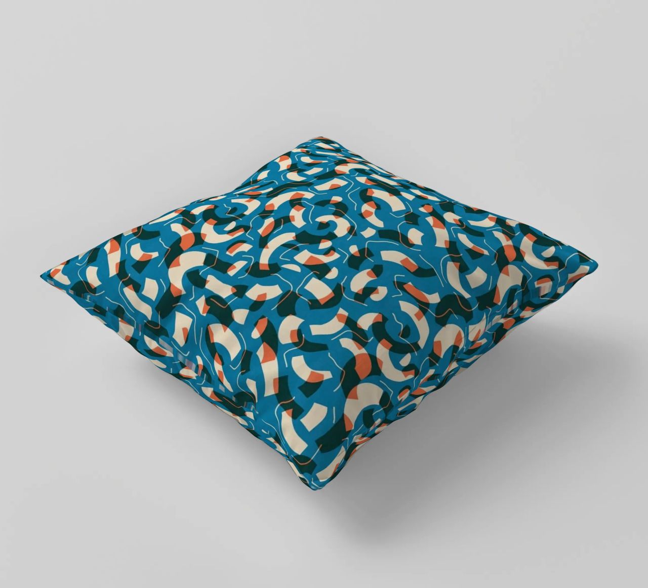 Cyano Pattern No 08 cuscino da treechild