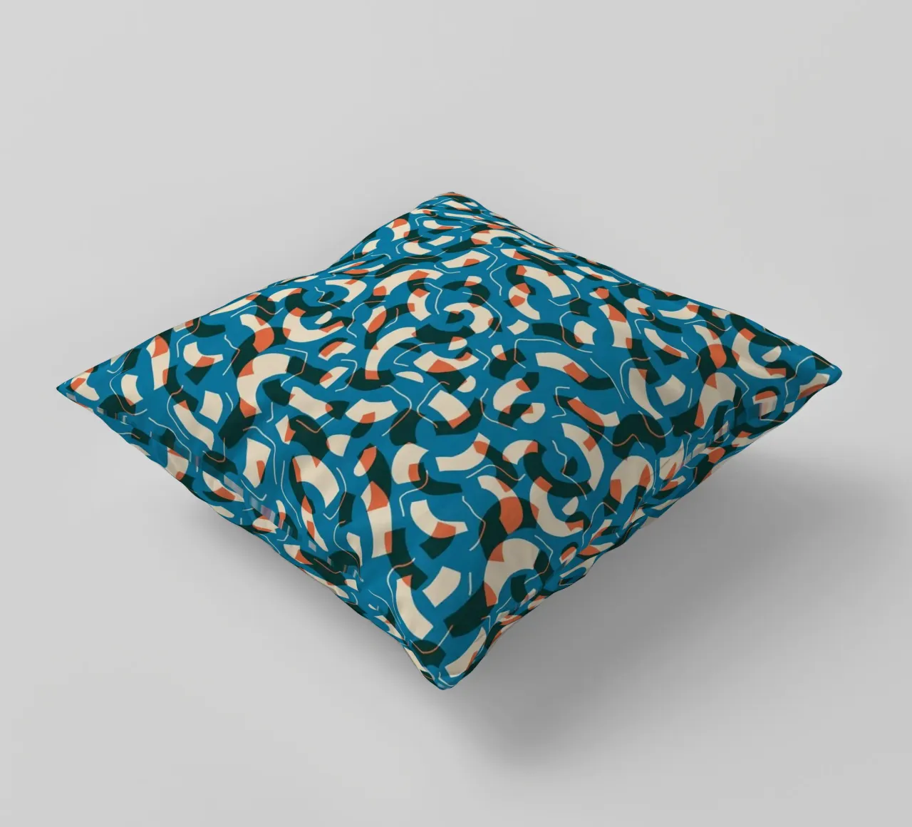 Cyano Pattern No 08 cuscino da treechild