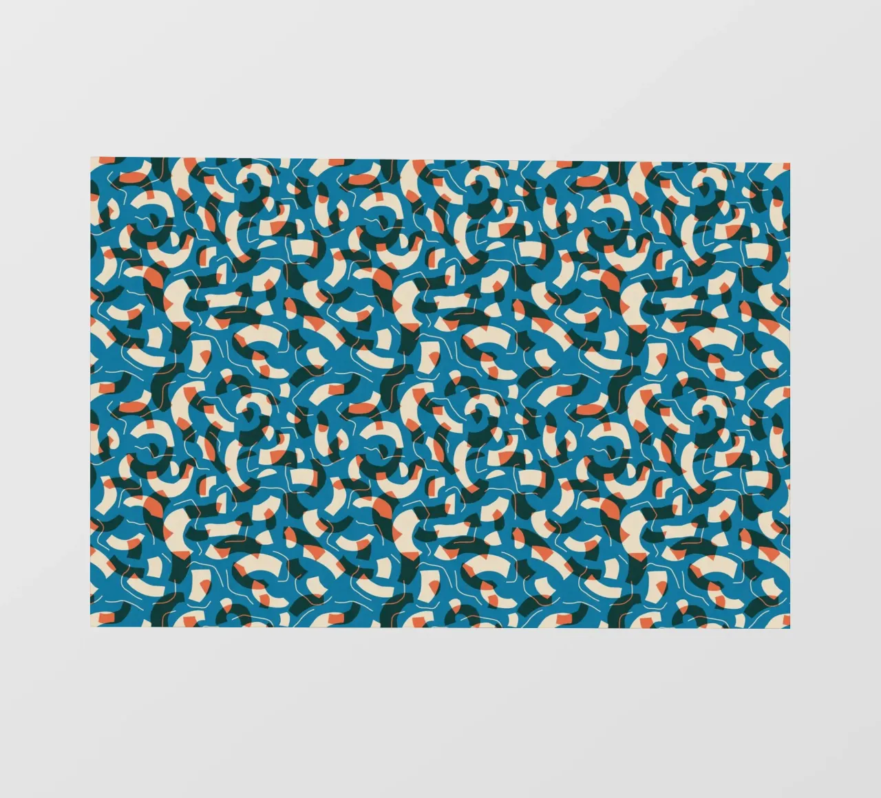 Cyano Pattern No 08 telo in pvc da treechild