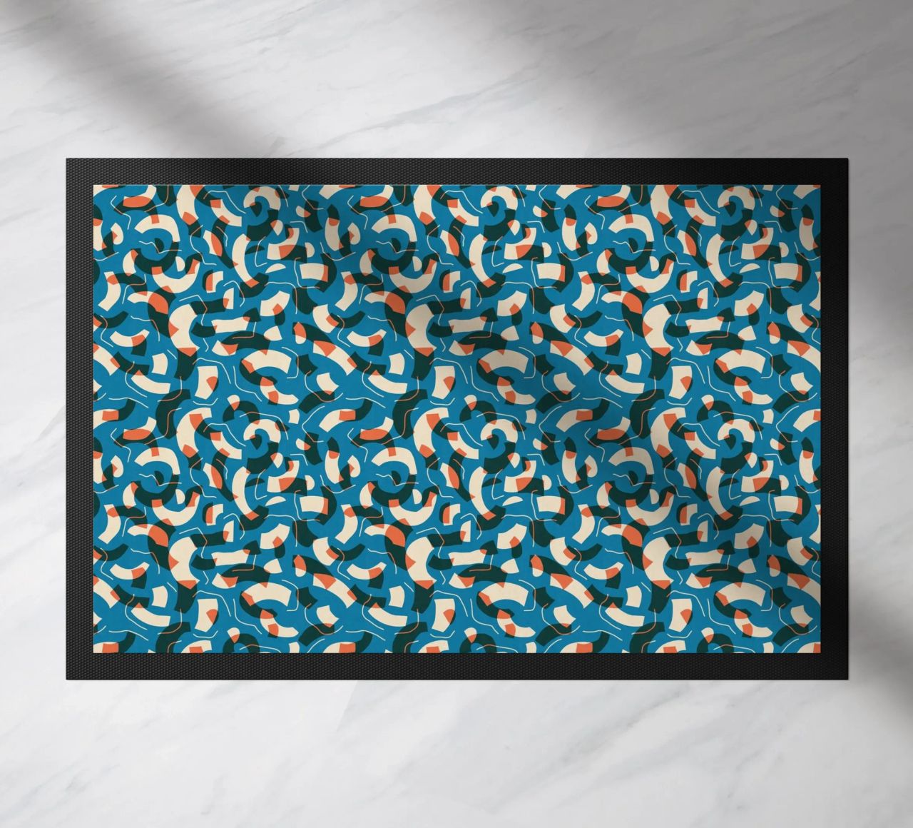 Cyano Pattern No 08 zerbino da treechild