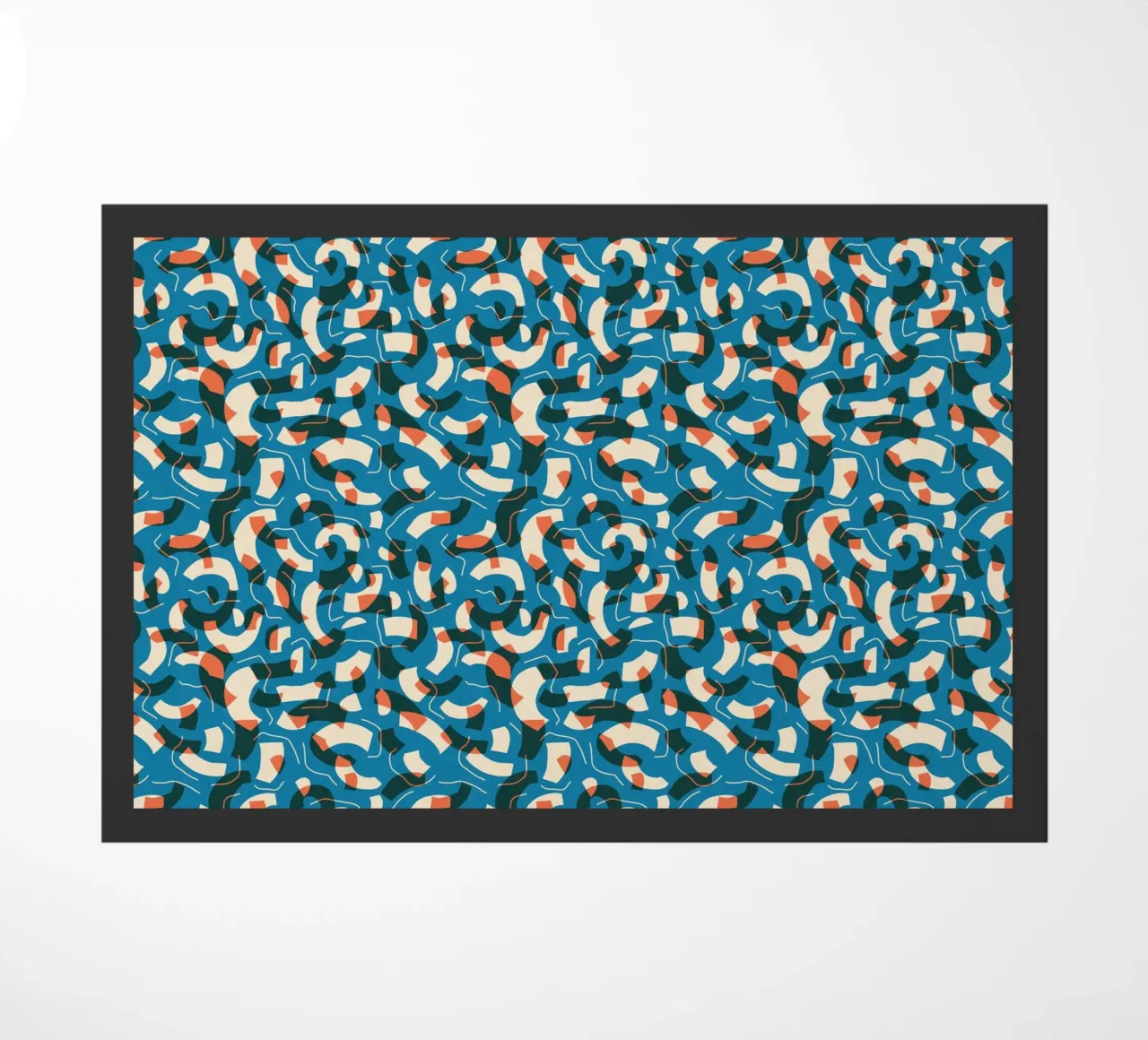 Cyano Pattern No 08 zerbino da treechild