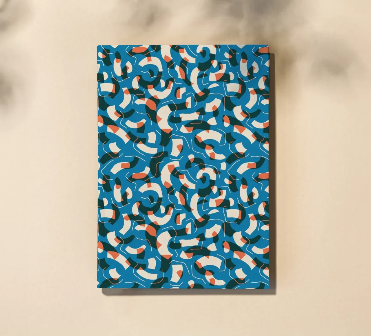 Cyano Pattern No 08 notebook by treechild