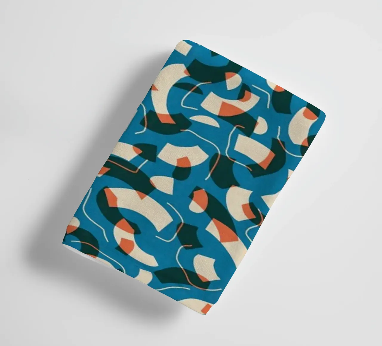 Cyano Pattern No 08 asciugamano da bagno da treechild