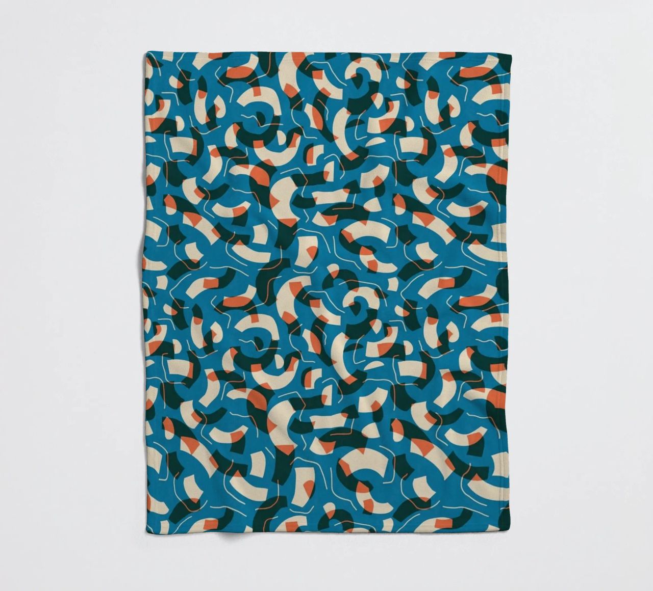 Cyano Pattern No 08 coperta in pile da treechild