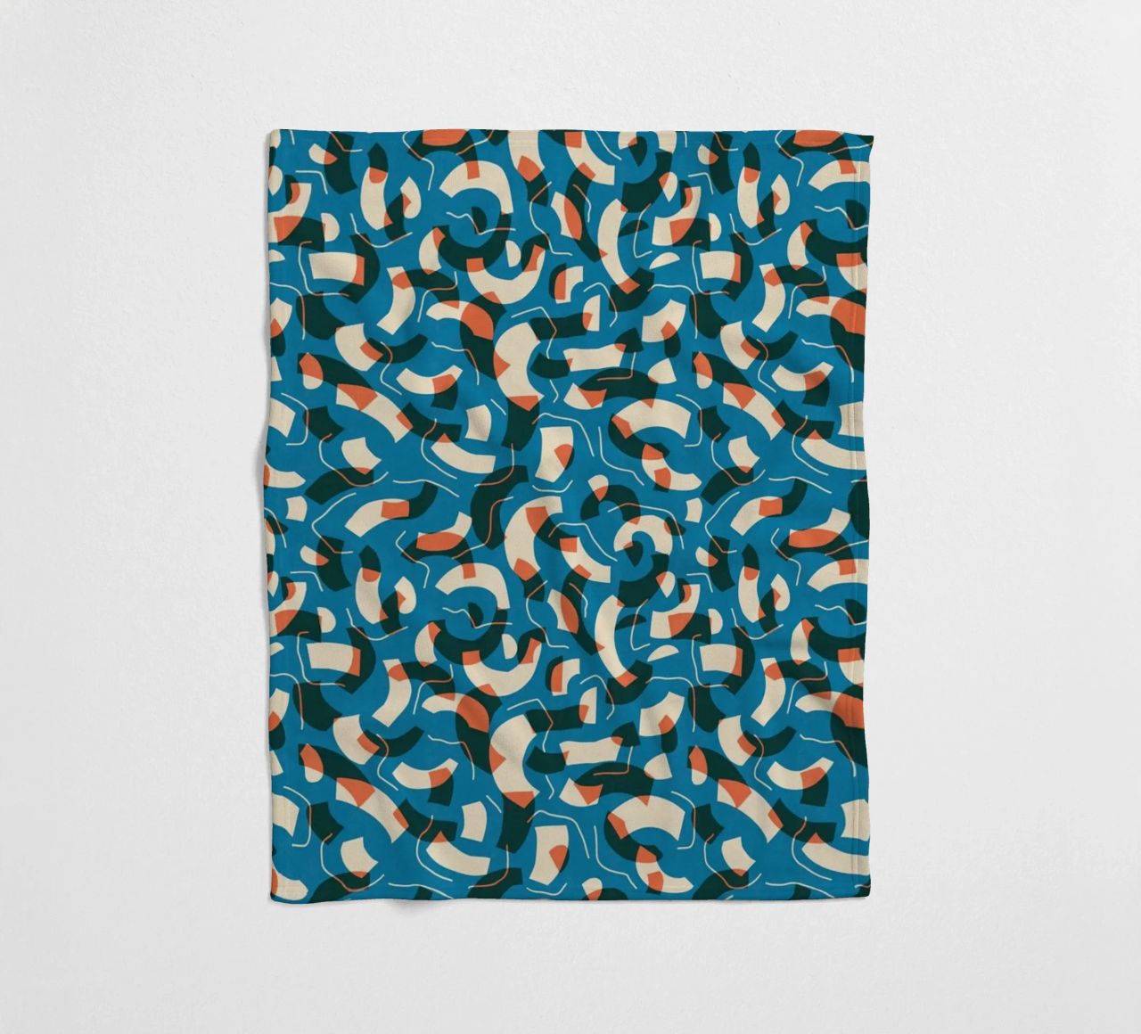 Cyano Pattern No 08 coperta in pile da treechild