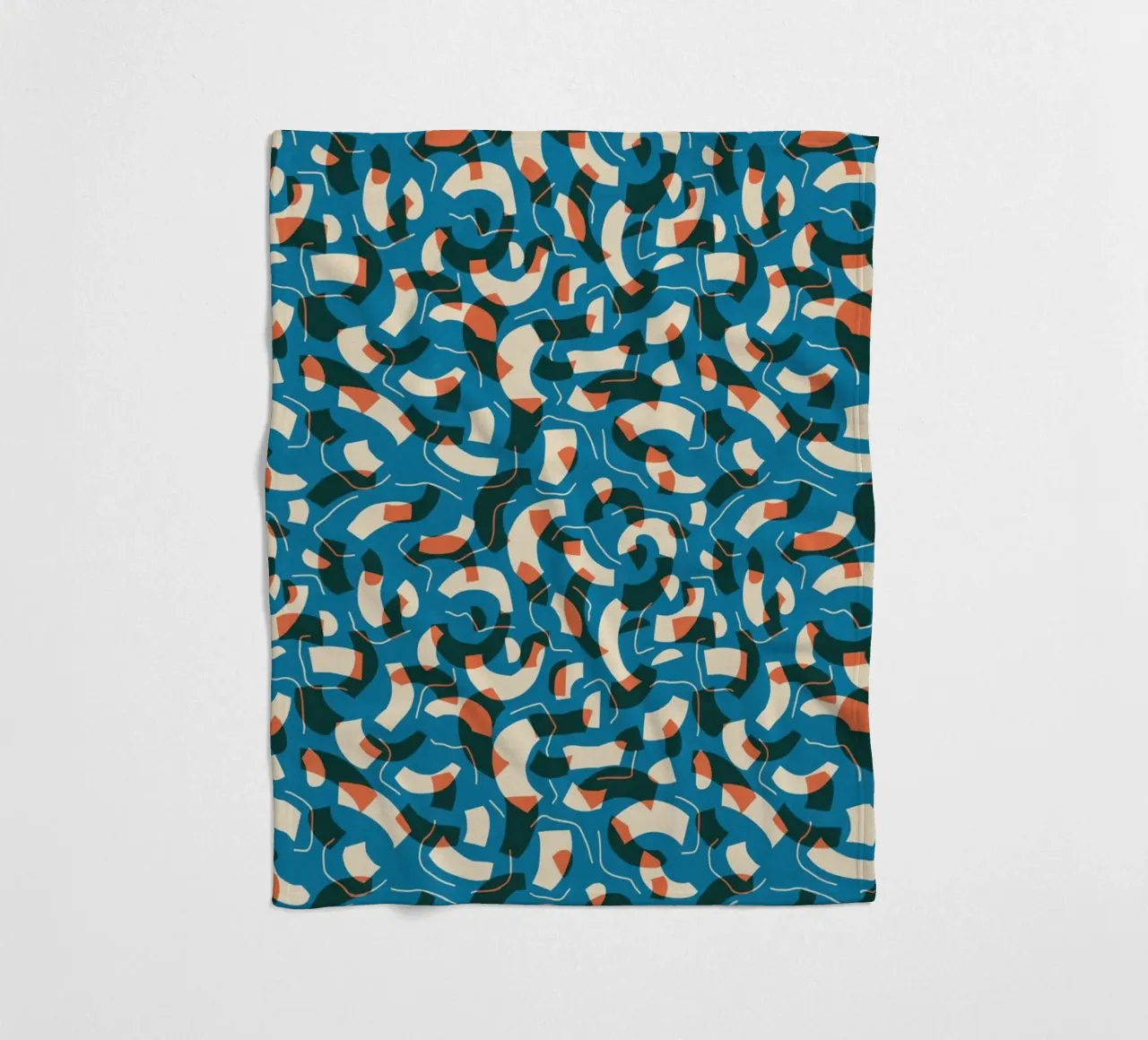 Cyano Pattern No 08 coperta in pile da treechild
