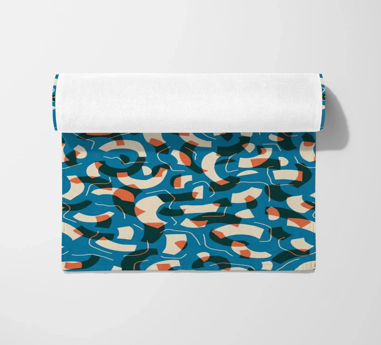 Cyano Pattern No 08 telo mare da treechild